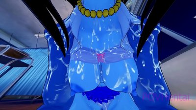 Monstruo de chica no muerta